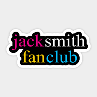 Jack Smith Fan Club Sticker